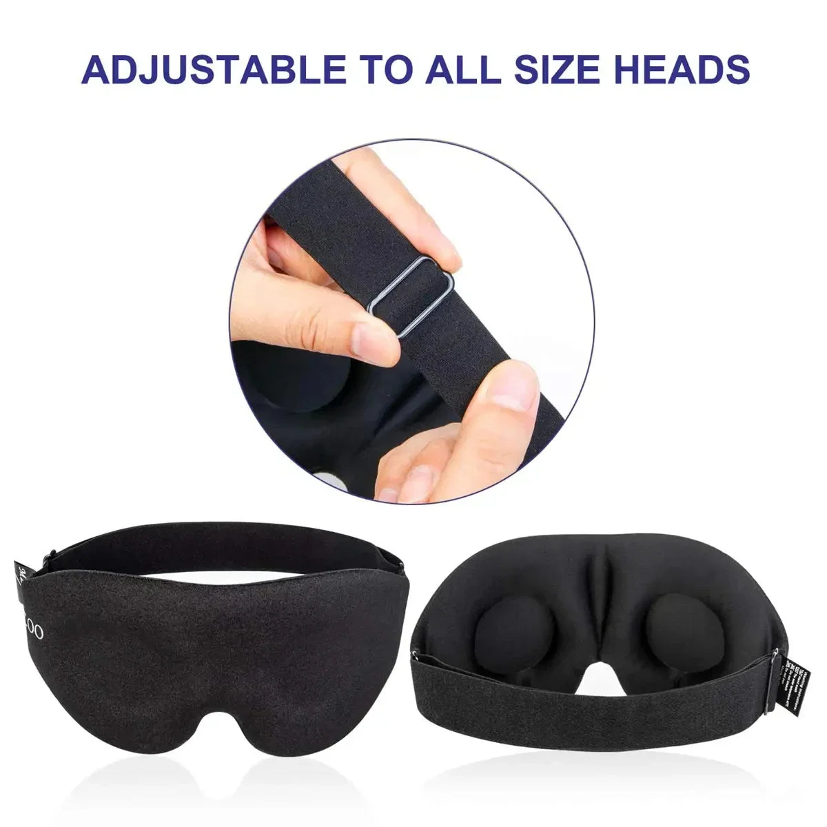 3D Contoured Sleep Eye Mask